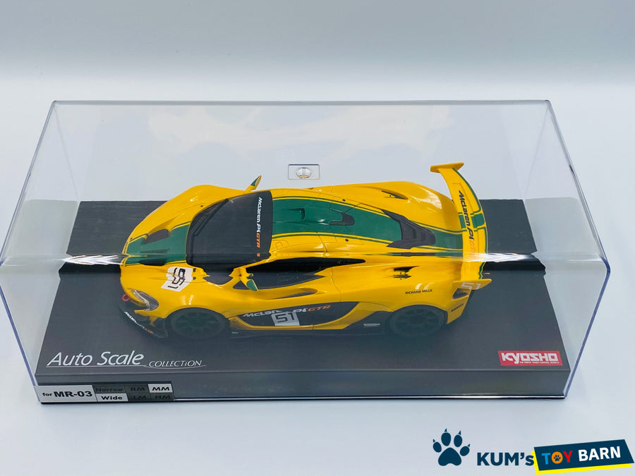 Kyosho Mini-z Body ASC McLaren P1 GTR Yellow/Green MZP235YG