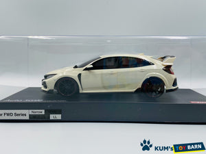 Kyosho Mini-z Body ASC Honda CIVIC TYPE R Championship White MZP445W