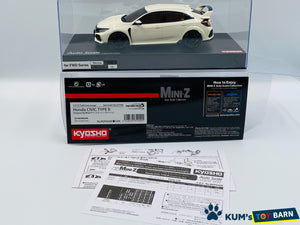 Kyosho Mini-z Body ASC Honda CIVIC TYPE R Championship White MZP445W