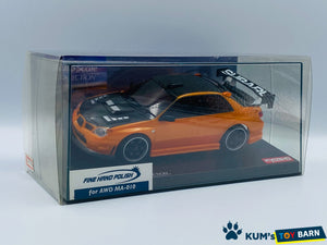 Kyosho Mini-z Body ASC SUBARU IMPREZA WRX with Aero Kit Metallic Orange MZP416MO