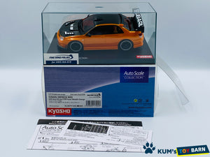 Kyosho Mini-z Body ASC SUBARU IMPREZA WRX with Aero Kit Metallic Orange MZP416MO