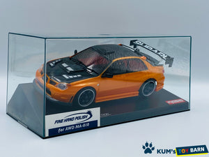 Kyosho Mini-z Body ASC SUBARU IMPREZA WRX with Aero Kit Metallic Orange MZP416MO