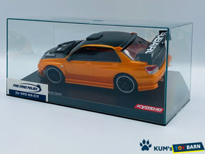 Kyosho Mini-z Body ASC SUBARU IMPREZA WRX with Aero Kit Metallic Orange MZP416MO