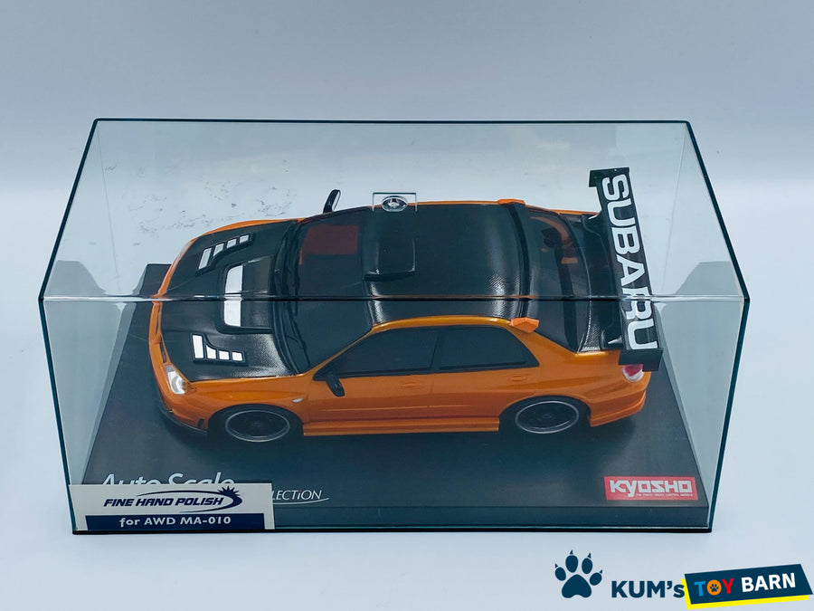 Kyosho Mini-z Body ASC SUBARU IMPREZA WRX with Aero Kit Metallic Orange MZP416MO