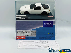 Kyosho Mini-z Body ASC MAZDA SAVANNA RX-7 FC3S White MZP17W