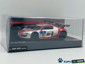 Kyosho Mini-z Body ASC AUDI R8 LMS Phoenix Racimg NBR 2010 #99 MZP419SL