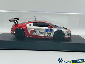 Kyosho Mini-z Body ASC AUDI R8 LMS Phoenix Racimg NBR 2010 #99 MZP419SL