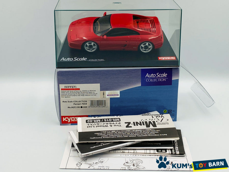 Kyosho Mini-z Body ASC Ferrari F355 Red MZC19R