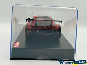 Kyosho Mini-z Body ASC AUDI R8 LMS 2016 "Black/Red" MZP234BKR