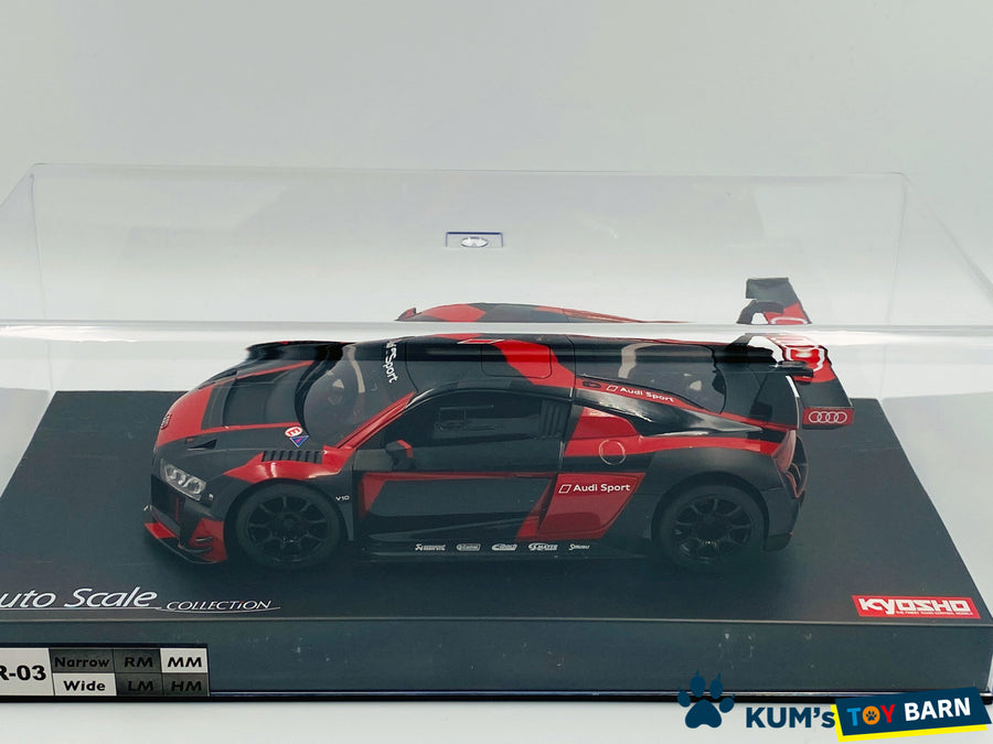 Kyosho Mini-z Body ASC AUDI R8 LMS 2016 "Black/Red" MZP234BKR