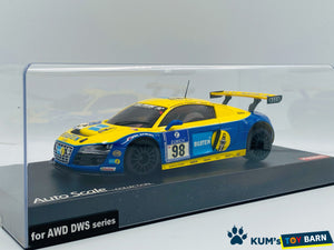 Kyosho Mini-z Body ASC AUDI R8 LMS Phoenix Racimg NBR 2010 #98 MZP419BT