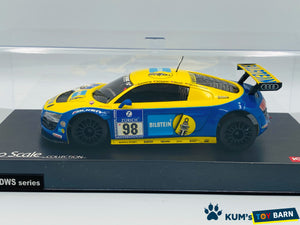 Kyosho Mini-z Body ASC AUDI R8 LMS Phoenix Racimg NBR 2010 #98 MZP419BT