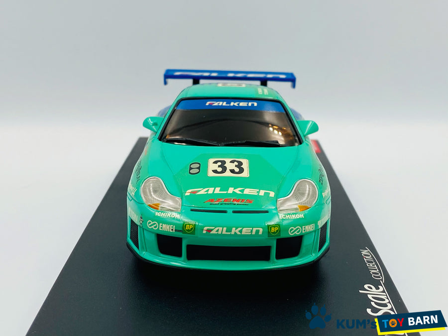 Kyosho Mini-z Body ASC Falken Porsche 911 GT3 Green