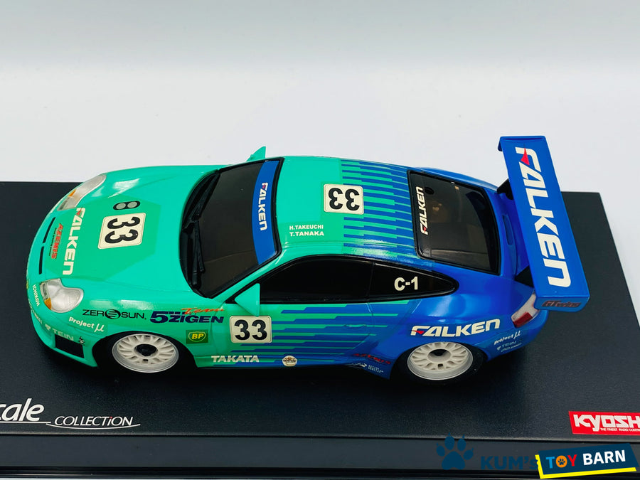 Kyosho Mini-z Body ASC Falken Porsche 911 GT3 Green