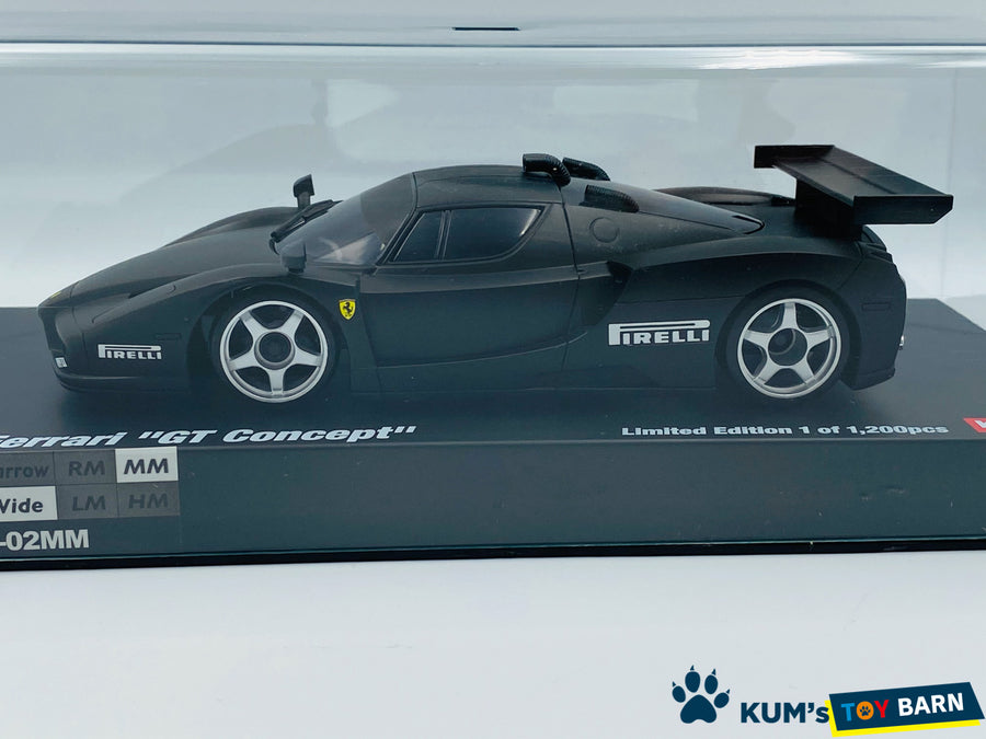 Kyosho Mini-z Body ASC Enzo Ferrari GT Concept Black MZP220BK