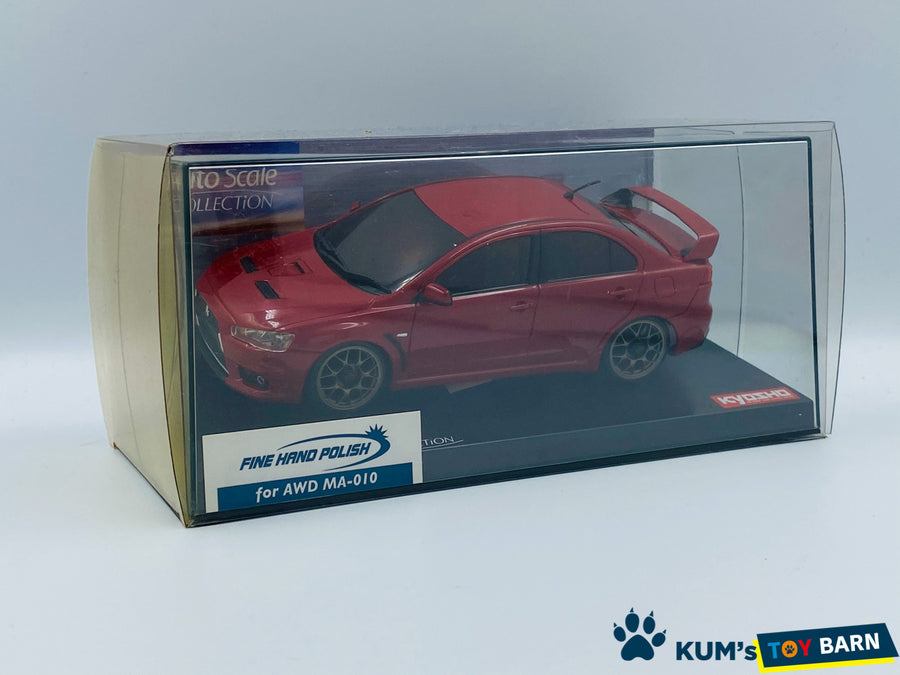 Kyosho Mini-z Body ASC MITSUBISHI LANCER EVOLUTION 10 Metallic Red MZP409MR