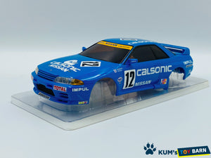 Kyosho Mini-z Body ASC CALSONIC SKYLINE No.12 1990JTC MZM105C12