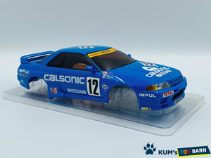 Kyosho Mini-z Body ASC CALSONIC SKYLINE No.12 1990JTC MZM105C12