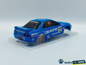 Kyosho Mini-z Body ASC CALSONIC SKYLINE No.12 1990JTC MZM105C12