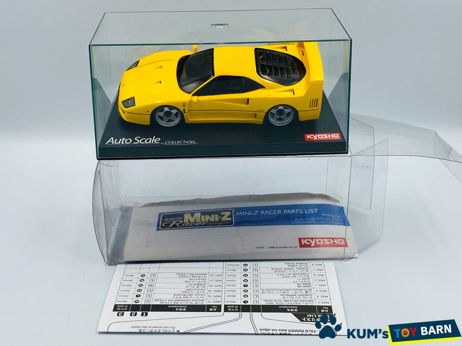 Kyosho Mini-z Body ASC Ferrari F40 MZC21Y