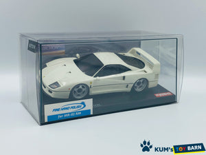 Kyosho Mini-z Body ASC Ferrari F40 White MZP321W