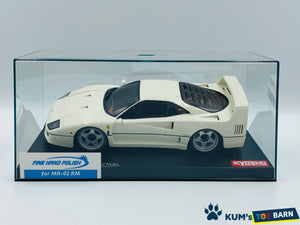 Kyosho Mini-z Body ASC Ferrari F40 White MZP321W