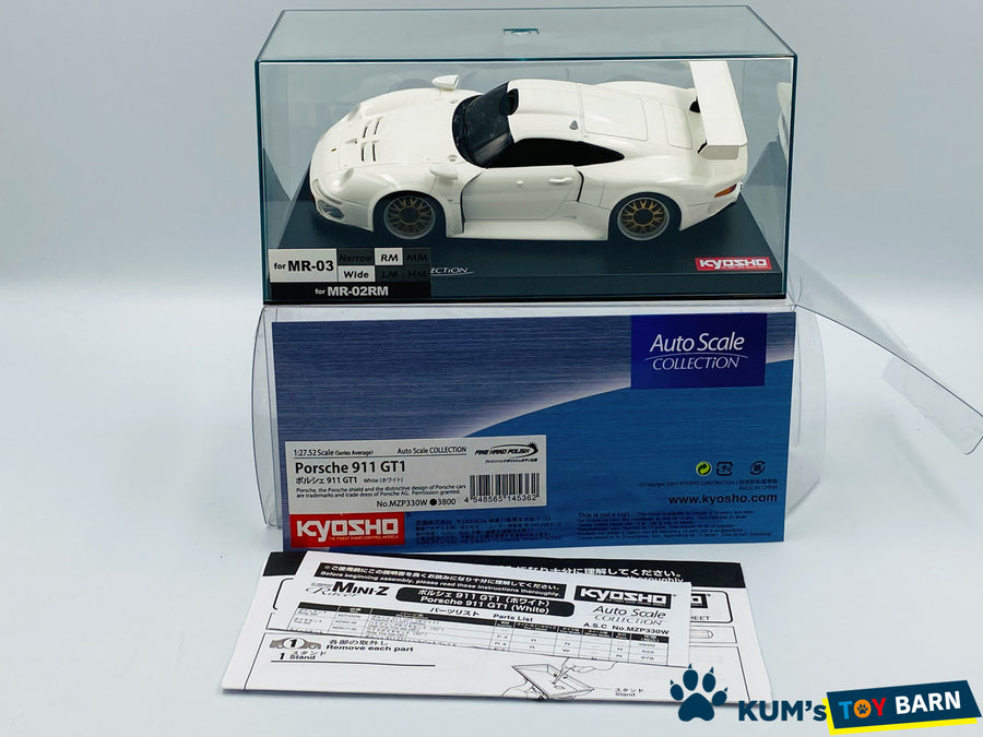 Kyosho Mini-z Body ASC Porsche 911 GT1 MZP330W