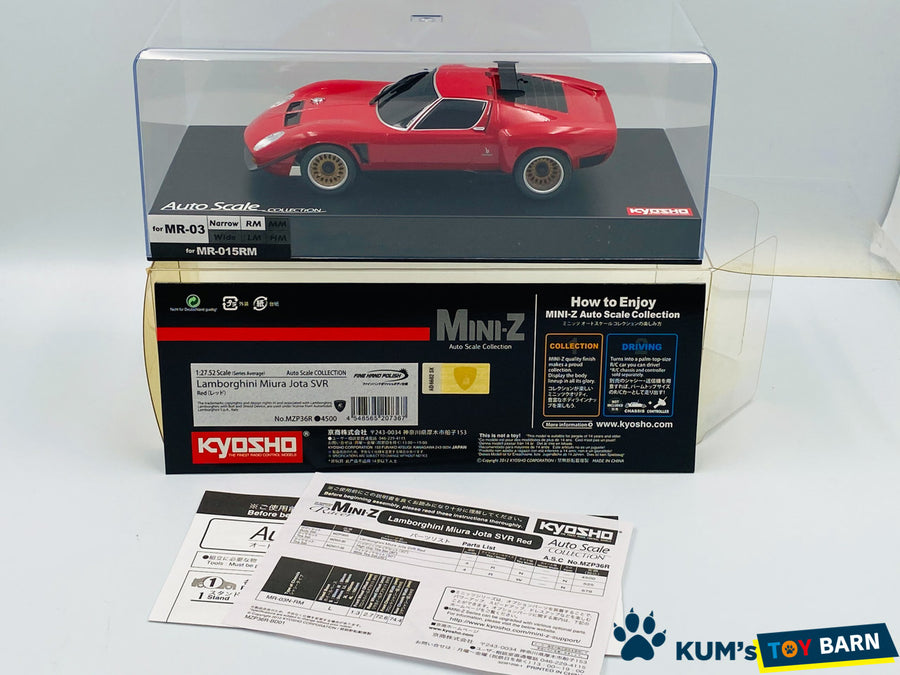 Kyosho Mini-z Body ASC Lamborghini Miura Jota SVR MZP36R