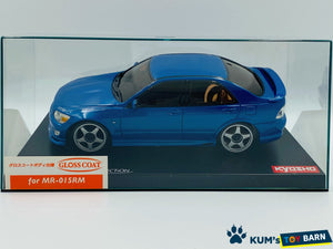 Kyosho Mini-z Body ASC TOYOTA ALTEZZA 280T Metalic Blue MZX9MB