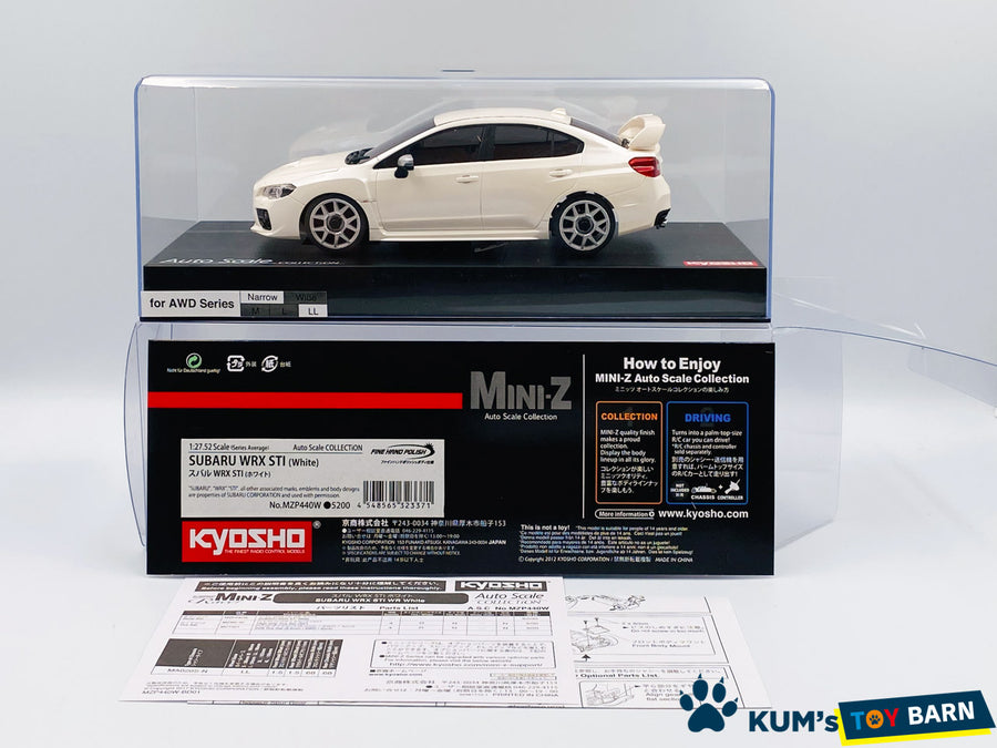 Kyosho Mini-z Body ASC SUBARU WRX STI MZP440W