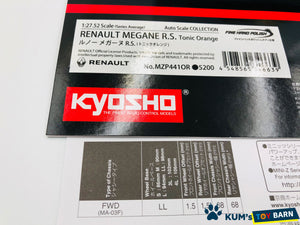 Kyosho Mini-z Body ASC RENAULT MEGANE R.S. MZP441OR