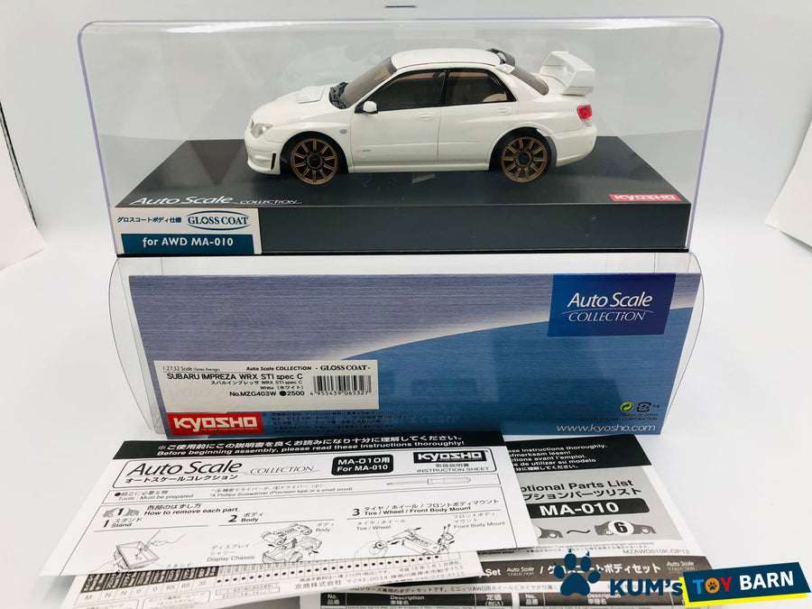 Kyosho Mini-z Body ASC SUBARU IMPREZA WRC STI spec C MZG403W