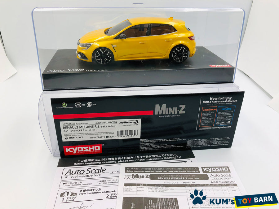 Kyosho Mini-z Body ASC RENAULT MEGANE R.S. MZP441Y