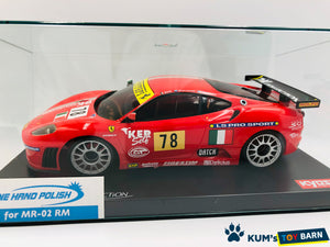 Kyosho Mini-z Body ASC Ferrari F430 GT No.78 Team AF Corse LM 2008 MZP328A8