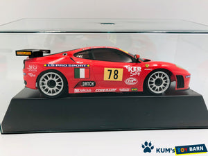 Kyosho Mini-z Body ASC Ferrari F430 GT No.78 Team AF Corse LM 2008 MZP328A8