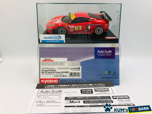 Kyosho Mini-z Body ASC Ferrari F430 GT No.78 Team AF Corse LM 2008 MZP328A8