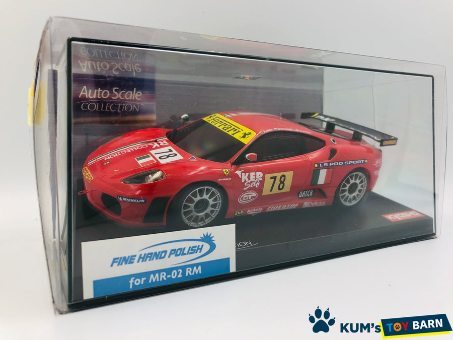 Kyosho Mini-z Body ASC Ferrari F430 GT No.78 Team AF Corse LM 2008 MZP328A8