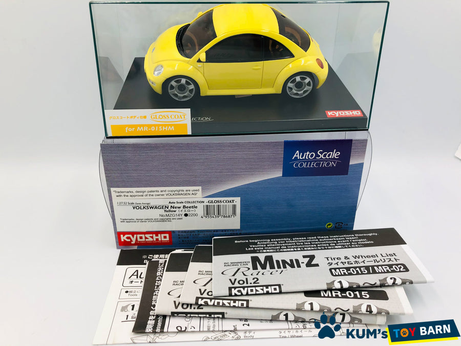 Kyosho Mini-z Body ASC VOLKSWAGEN New Beetle MZG14Y