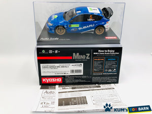 Kyosho Mini-z Body ASC SUBARU IMPREZA WRC 2008 No.5 MZP429WR