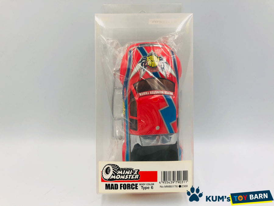 Kyosho Mini-z Body MINI-Z MONSTER MAD FORCE MMB01T6