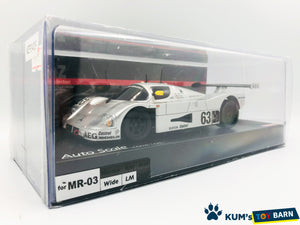 Kyosho Mini-z Body ASC Sauber-Mercedes Gruppe-C-Rennsportwagen C9,Nr.63,LM 1989 MZP343S