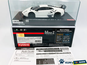 Kyosho Mini-z Body ASC Lamborghini Murciélago LP670-4 SV MZP215W