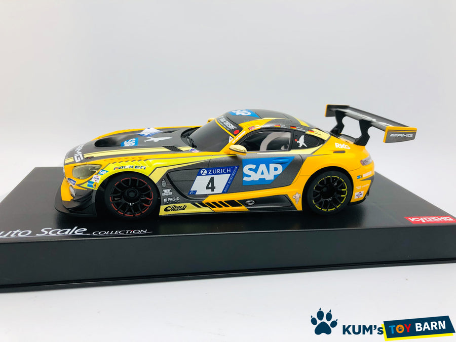 Kyosho Mini-z Body ASC Mercedes-AMG GT3 No.4 24H Nurburgring 2018 MZP241YBK